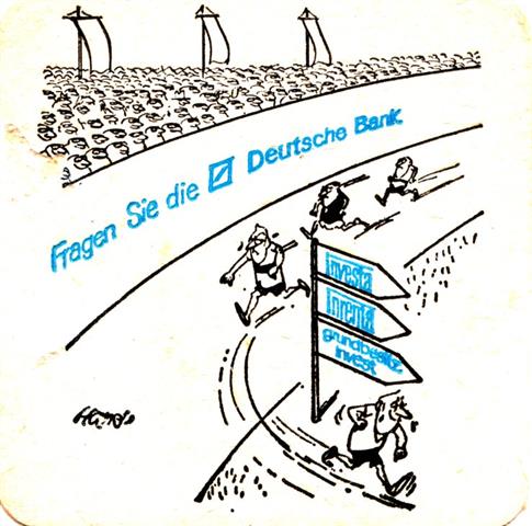 frankfurt f-he deutsche bank 1a (quad190-fragen sie-schwarzblau) 